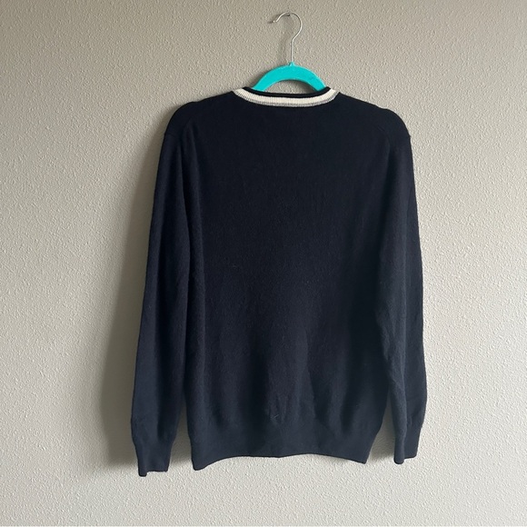 J. Crew Black V-Neck Sweater - Picture 10 of 12